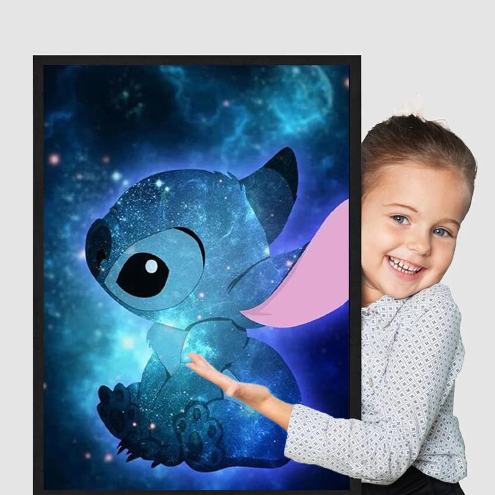 5D Diamond Painting Disney Lilo & Stitch X-626 Graffiti Cartoon Love Full DIY Hand Mosaic Embroidery Kids Room Home Decor Gifts