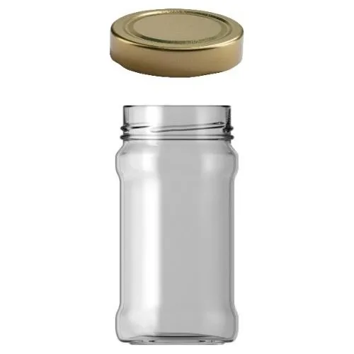 Pasabahce Barattolo Di Vetro 326 Cc Tappo Oro 20 Pezzi Muslimate