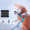 Adjustable Color Blocking Design Dog Waterproof  PVC Walking Leash Collor Traction Rope Set For Small Dog Outdoor Training 6