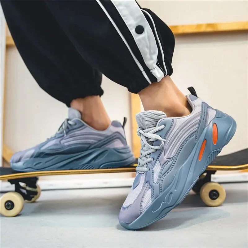 Men's shoes, autumn sports, leisure running, men's dad, youth trendy shoes, trendy shoes