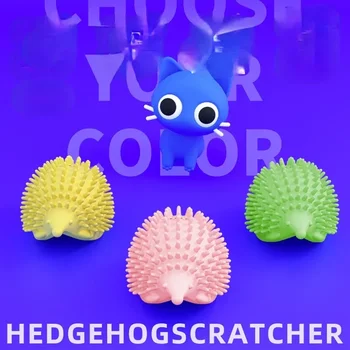 Cat Self Groomer With Catnip Soft Cat Wall Corner Massage Cat Comb Brush Rubs The Face With A Tickling Comb Pet Grooming Tools 1