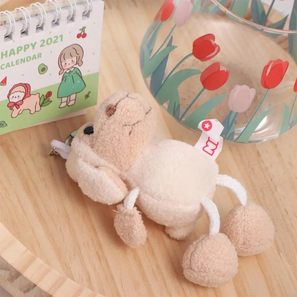 Keyring Schoolbag Decoration Backpack Accessory Alpaca  Keychain Soft Stuffed Pendant Sheep Key Ring  Alpaca Keyring
