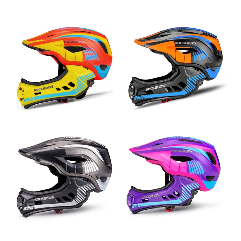 ROCKBROS TT-32SOYB Child Bicycle Helmet MTB Security Impact Resistant Cycling Helmet Teenagers Sports Safety Protection Helmet Scooter - Image 5