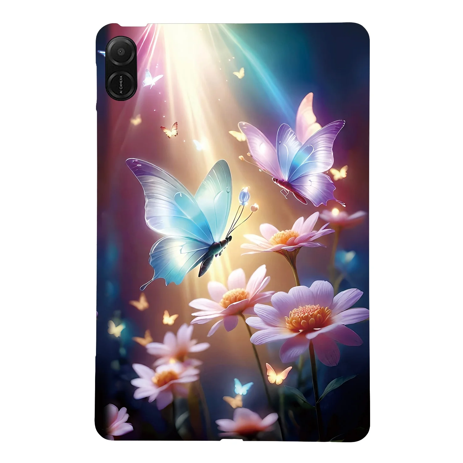 Colorful Silicone Tablet Case with TPU Painted Design