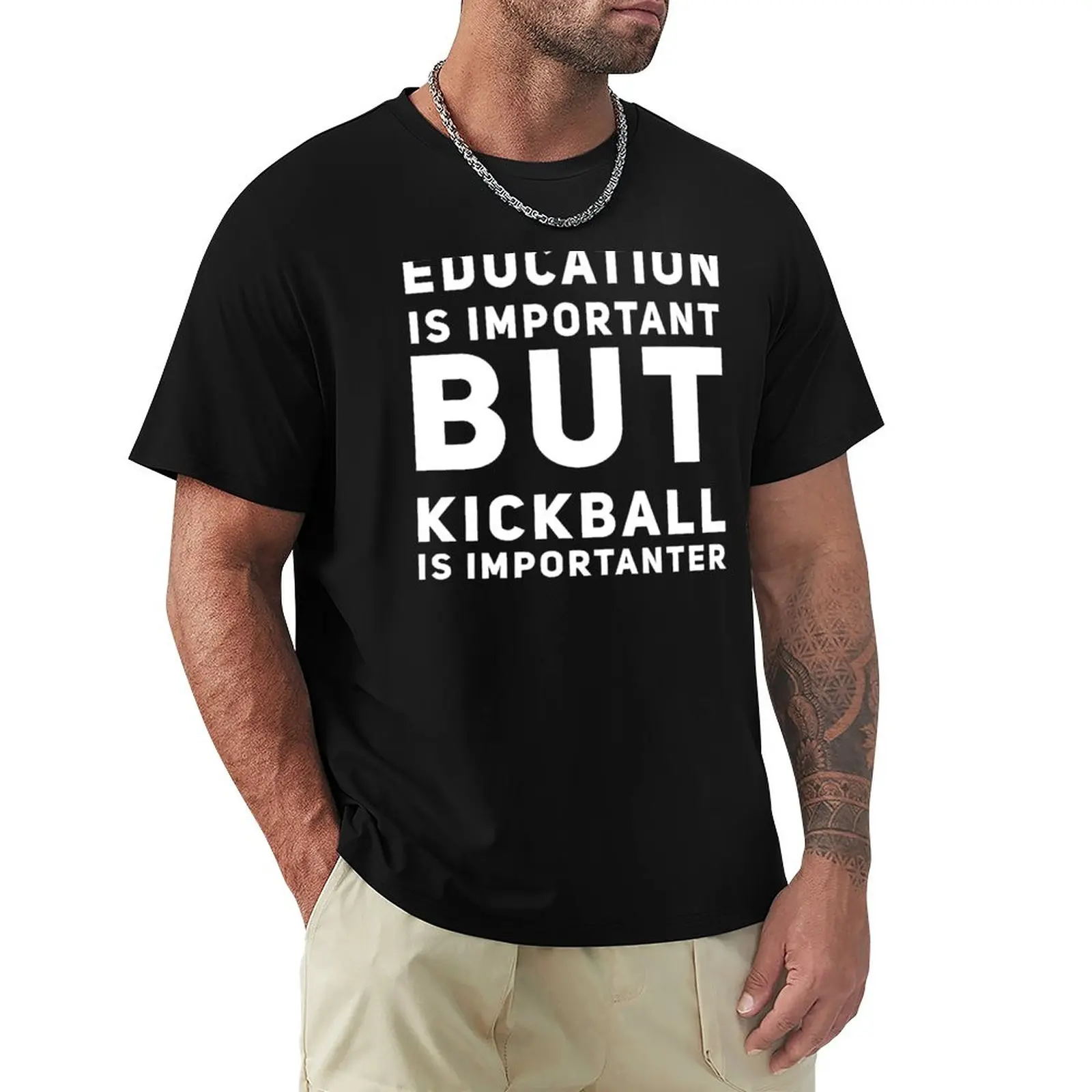 

Funny Kickball Player Sports Gift T-Shirt blacks boys animal print oversized plain t shirts men
