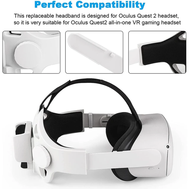 Für Meta Quest 3 VR Brille Headset Stirnband Einstellbare Headband Strap  Zubehör