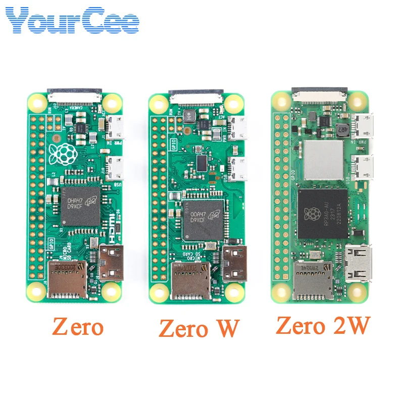 Raspberry Pi Zero WH - 512 MB RAM, 1 GHz, Met GPIO Header