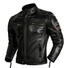 2025 first-layer cowhide, genuine leather jacket, stand-up collar trendy jacket, protective rider 1