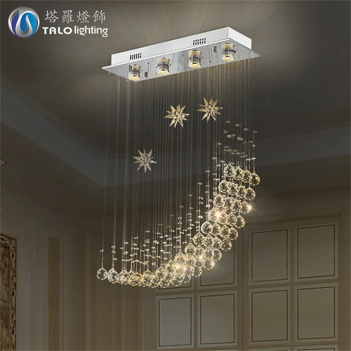 

illumination new curve flush mount chandelier shop light modern crystal chandelier contemporary crystal lighting