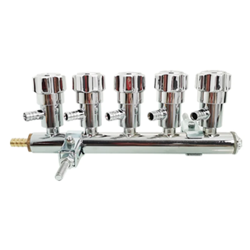 

Аксессуары для резервуара для воды для грузовика, дренажный клапан для капельного тормоза, переключатель распределителя воды из нержавеющей стали в сборе, семь каналов