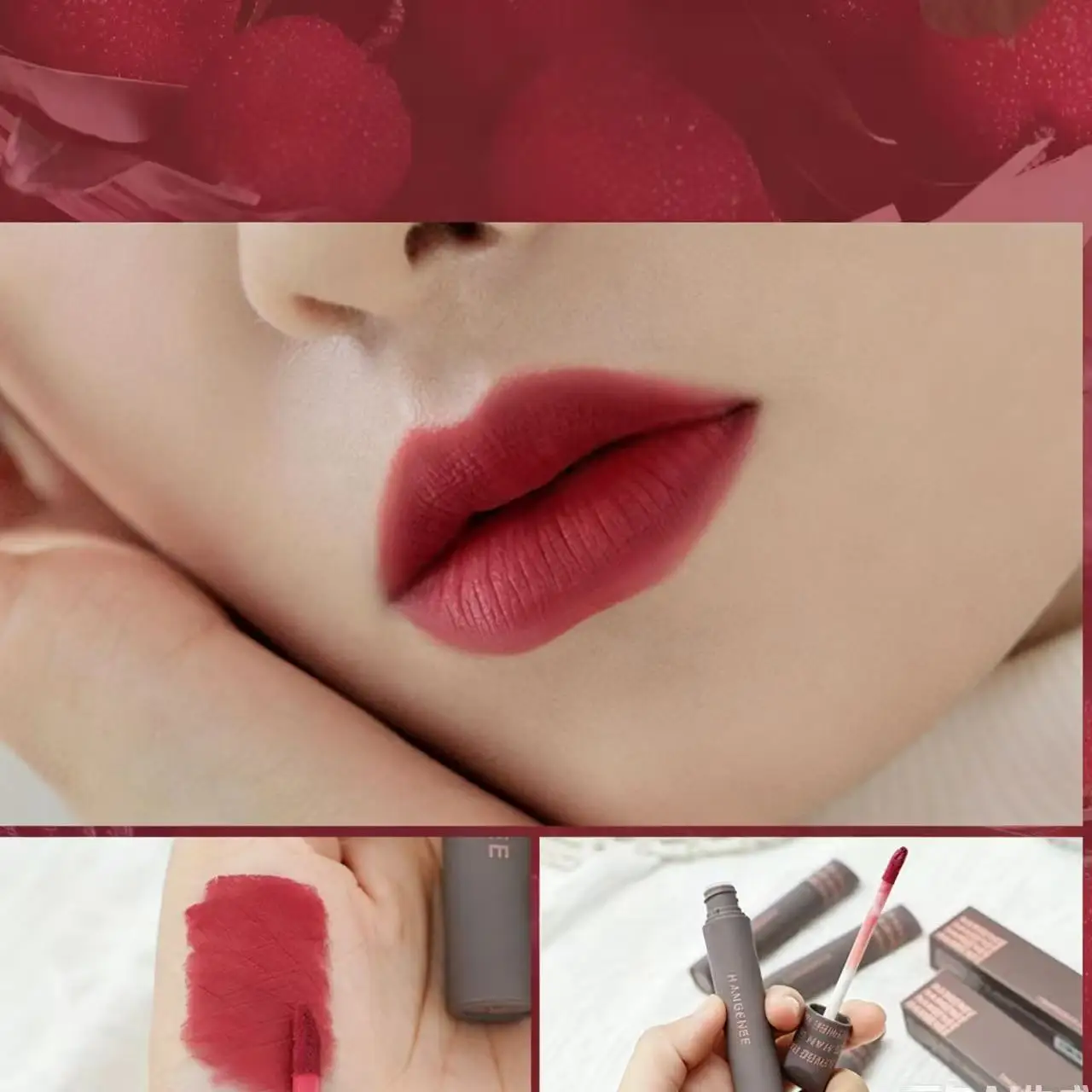 Velvety Matte Lip Gloss for a Long-Lasting Retro Charm