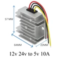 12v 24v to 5v 10A