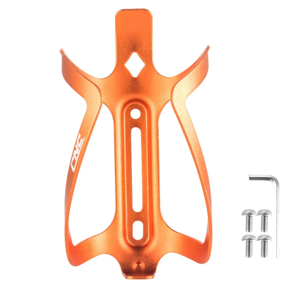 2 Piece Aluminum 6061 Matte Orange Bicycle Bottle Holder bicycle bottle holder