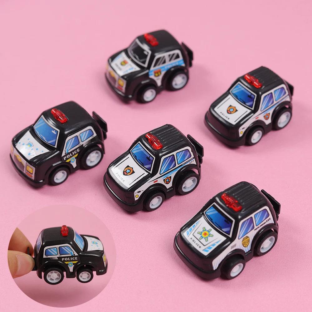 SWUNXION 10 en 1 Jouet Voiture, Mini Véhicule Metal,Voiture de Police pour  Enfant, Voiture Miniature comme Un Cadeau d'anniversaire Idéal pour Les