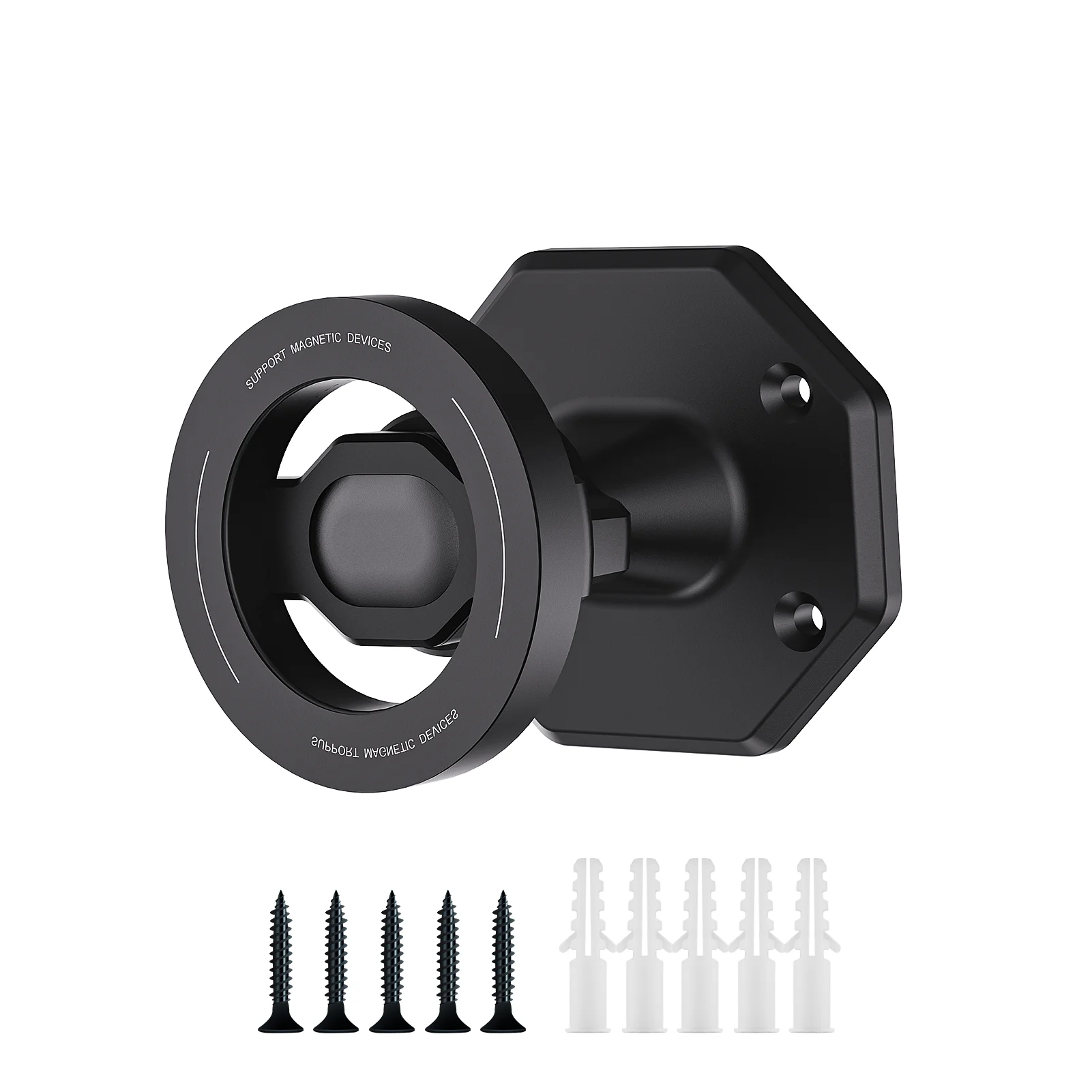 Universal Magnetic Wall Phone Mount with 360° Rotation