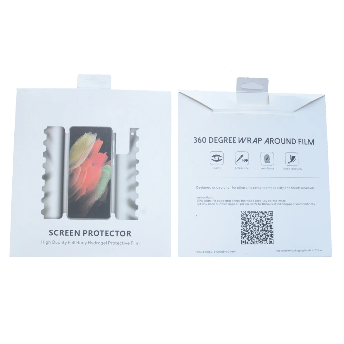 Premium 3-Pack Hydrogel Screen Protector Film