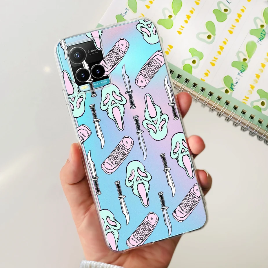 Cute Painted Soft Silicone Phone Case - Enhanced Protection Bumper Cover