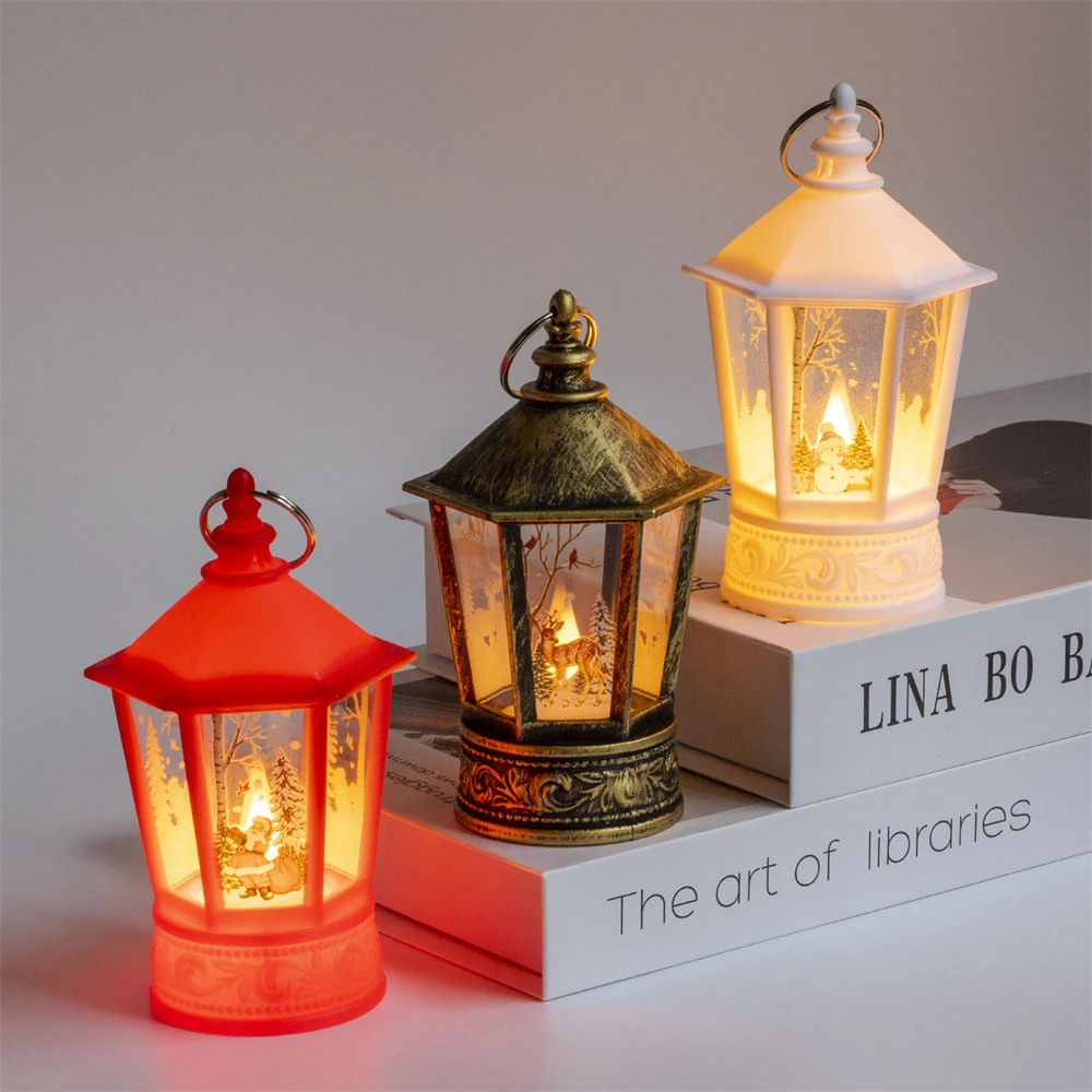 

Hexagonal Halloween Wind Lamp Battery Lamp Hexagon Electronic Candle Wind Lamp Romantic Atmosphere Small Wind Lamp Led Light