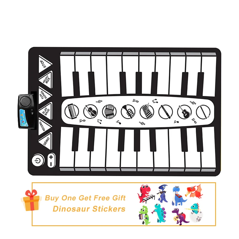 Tapete De Piano Musical Infantil, Manta Para Piano Musical, Instrumento Musical Multifuncional, Jogo Grande, Esteira De Engatinhar, Aniversário - Instrumentos Musicais De Brinquedo - AliExpress