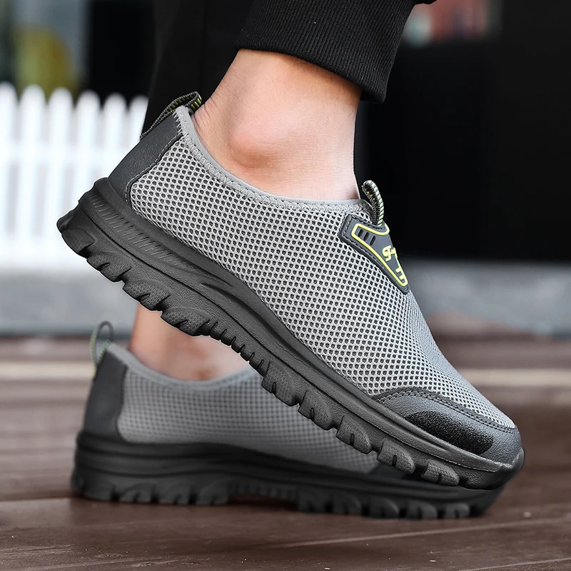 Men's Breathable Casual Sports Shoes Lightweight Mesh Fashion Luxury Comfortable Shoes Gym Running Non Slip Chunky Sneakers 6