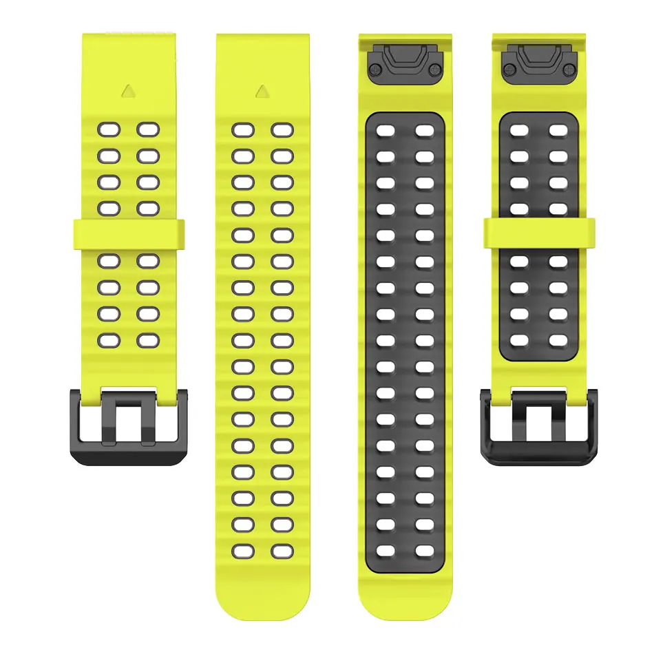 Enhanced Silicone Strap for Smartwatch - QuickFit 22/26mm