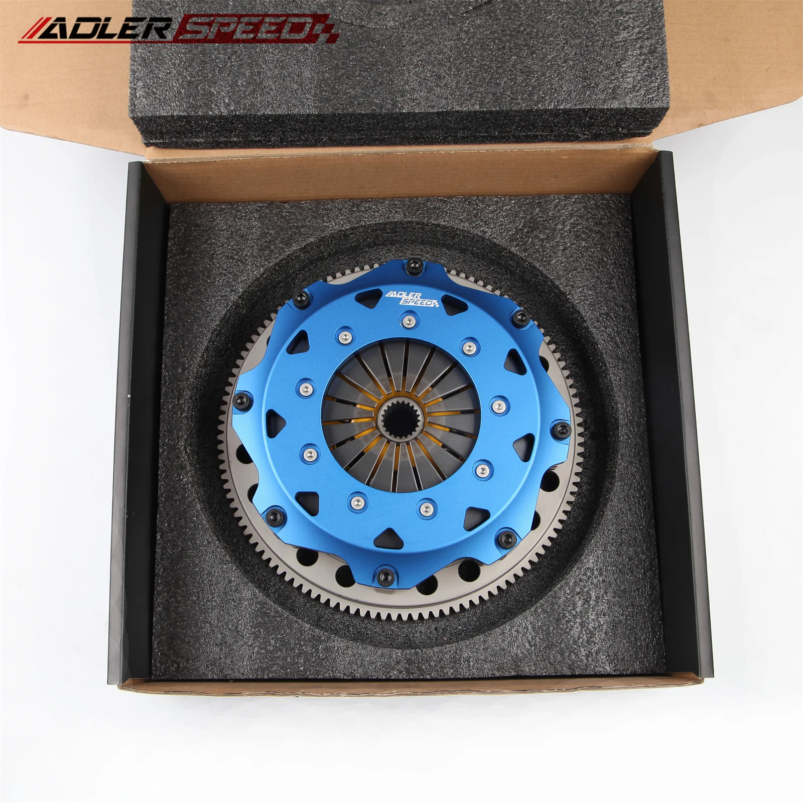 8.5인치(215mm) 스프링형 트윈 디스크 클러치 키트 (토요타 1JZ 2JZ R154 푸시 타입 ADLERSPEED용)