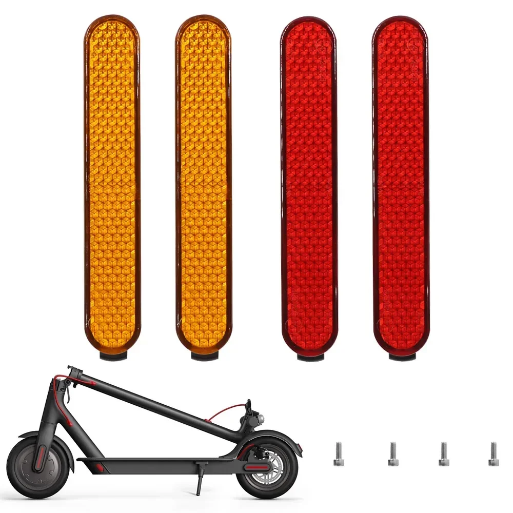 E-Scooter Various Reflective Stickers Wheel Cover Reflector Hub Cap Protective Shells for Xiaomi Mi 1S Pro 2 M365 Durable Parts