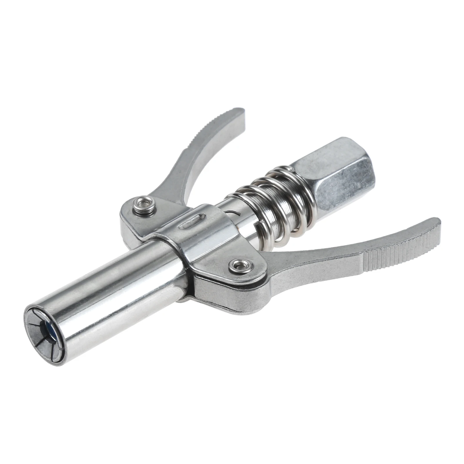 Grease Gun Coupler Tips Heavy Duty 10,000/17,000PSI Quick Lock-on and Release Double Handle for All Grease Guns 1/8" NPT Fitting