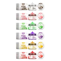 Hair Styling Gel Natural Hair Wax 6 Colors Edge Control Gel Long-Lasting Fluffy Easy to Wash Finishing Shaping Nourishing Hair 2
