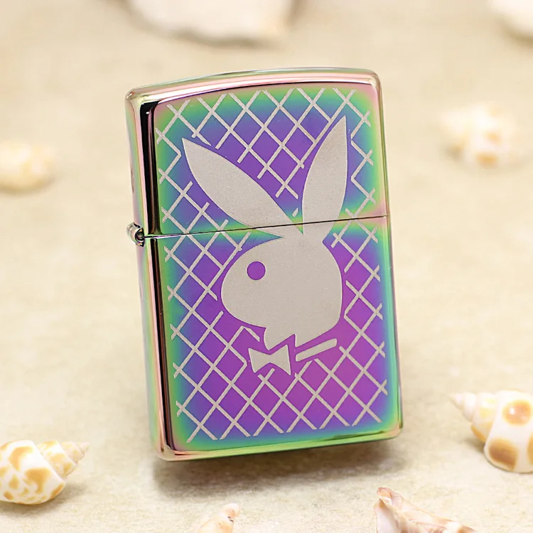 

Оригинальная зажигалка Zippo, медная ветрозащитная Зажигалка для сигарет интернет playboy, керосиновая зажигалка, подарок с кодом против подделки