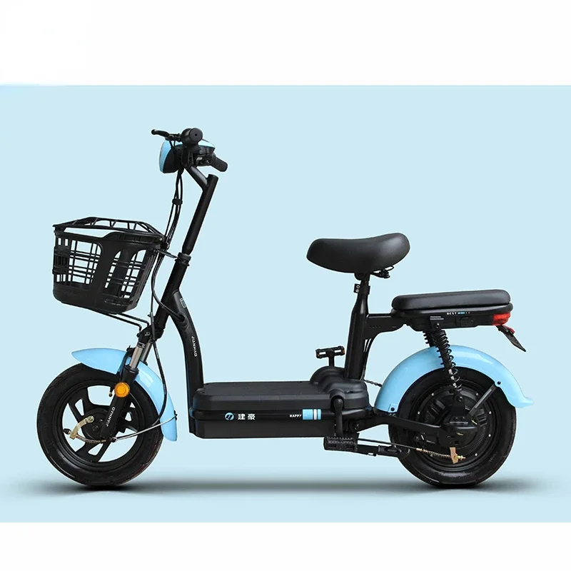 Long Range 350W 500W Electric Moped With Pedal
