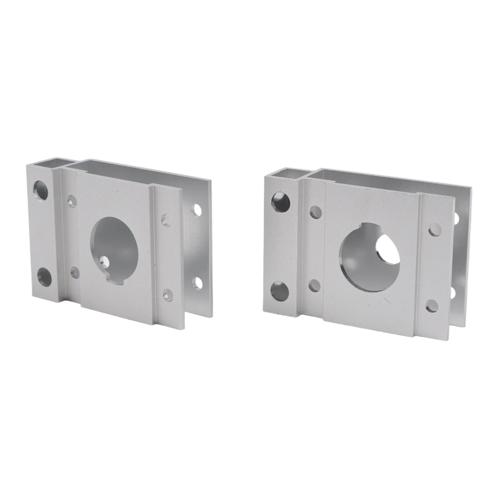 2 Stück Campingtisch für IGT-Tisch, teleskopische Beinbefestigung, silberner Verbinder aus Aluminiumlegierung, silbernes Scharnier, Ersatz für praktisches Zubehör – Detail 12