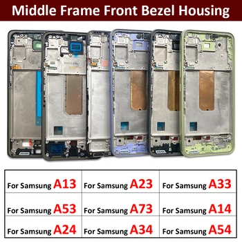 Cornice Centrale per Samsung A13 A14 A23 A24 A54 A33 A73 A53 4G 5G - Ricambio Scocca Anteriore