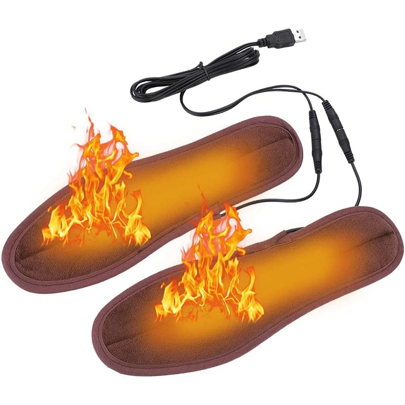 Usb Electric Heated Insole Rechargeable Heated Insole Winter Warming