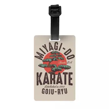 미야기 도 가라테 어린이 수하물 태그, 개인 정보 보호, 일본 쿵푸 코브라 카이 수하물 태그, 여행 가방 라벨, 여행 가방