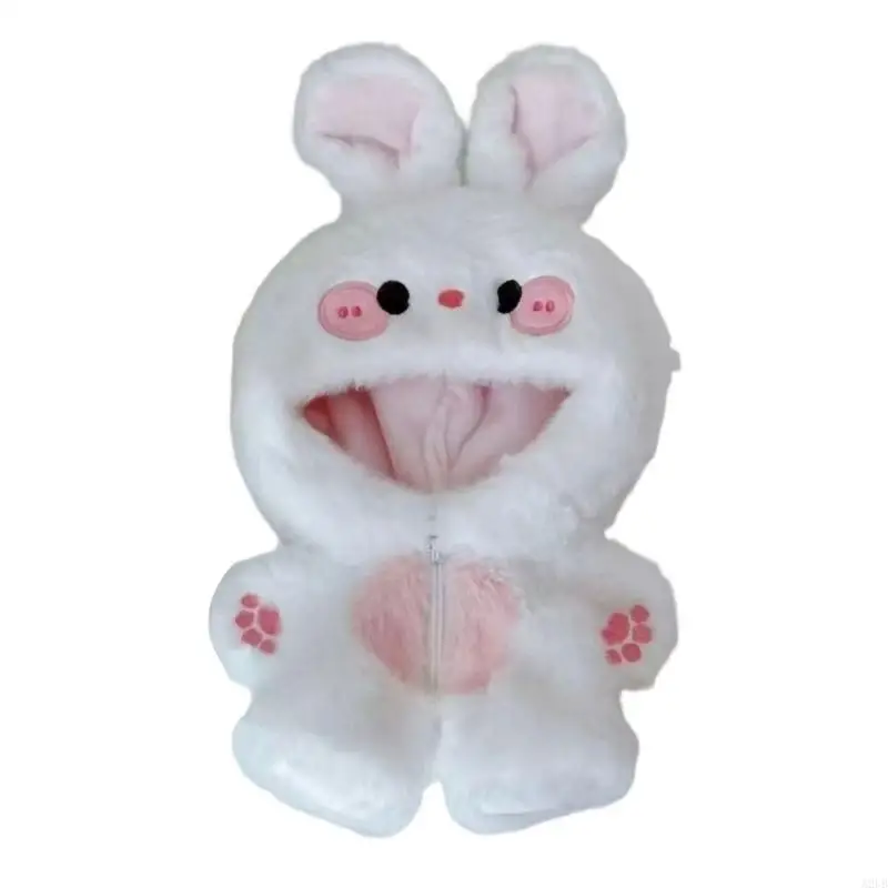 Schöne Tier Thema Kleidung Weiche Plüsch Kleidungsstück Für 20cm Baumwolle Puppen Kinder Rolle Spielen Dressingup – Detail 9