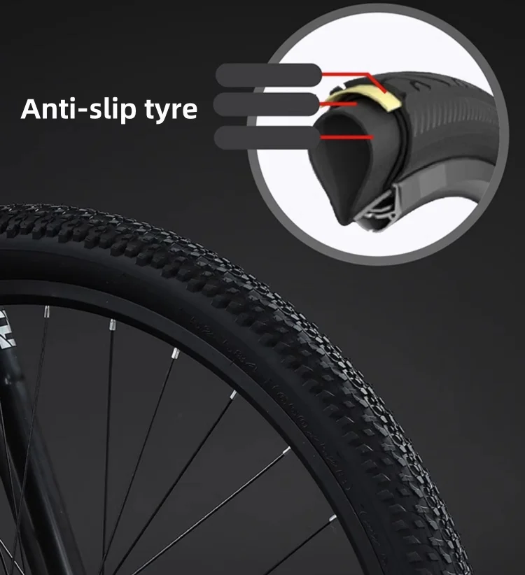 27.5 Inch Mountain Bike Soft Tail MTB Bikes Magnesium Alloy Frame Double Shoulder Fork 27/30 Speed Framework Ourtdoor Cycling