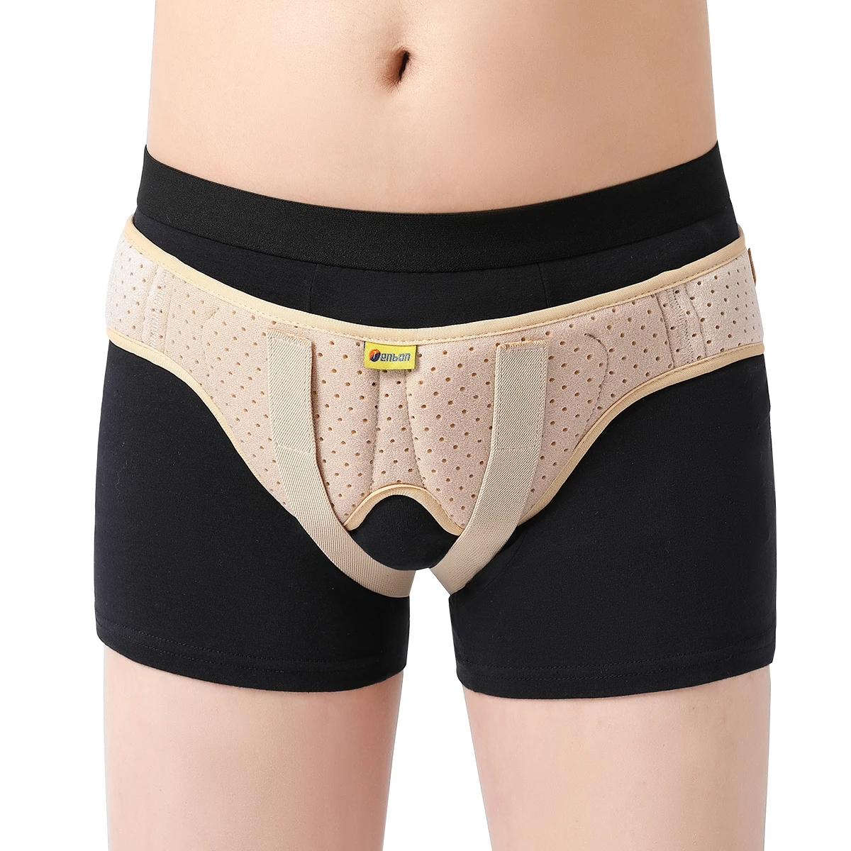 Hernia Belt Truss Support Groin Pain Removable Compression Pads Pre or Post-Surgical for Men & Women groin support brace