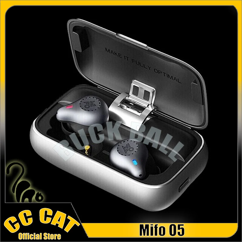 

Mifo O5 Bluetooth Earphone Wireless Earphones In-Ear Earbuds Hifi Noise Reduction Low Latency Long Endurance Waterproof Earphone