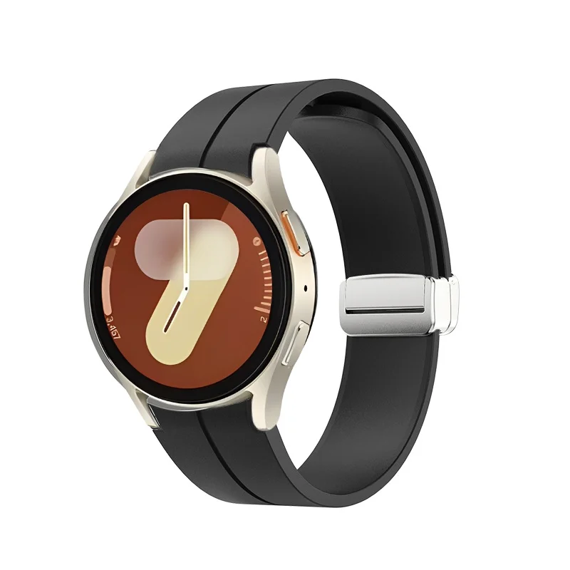 Magnetic Buckle Silicone Strap Wristband Replacement