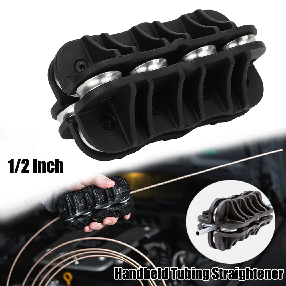 1/2in Brake Pipe Straightening Tool Handheld Tube Straightener For Fuel