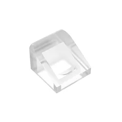 Slope 30° Building Blocks Kit - 100PCS (Transparent)