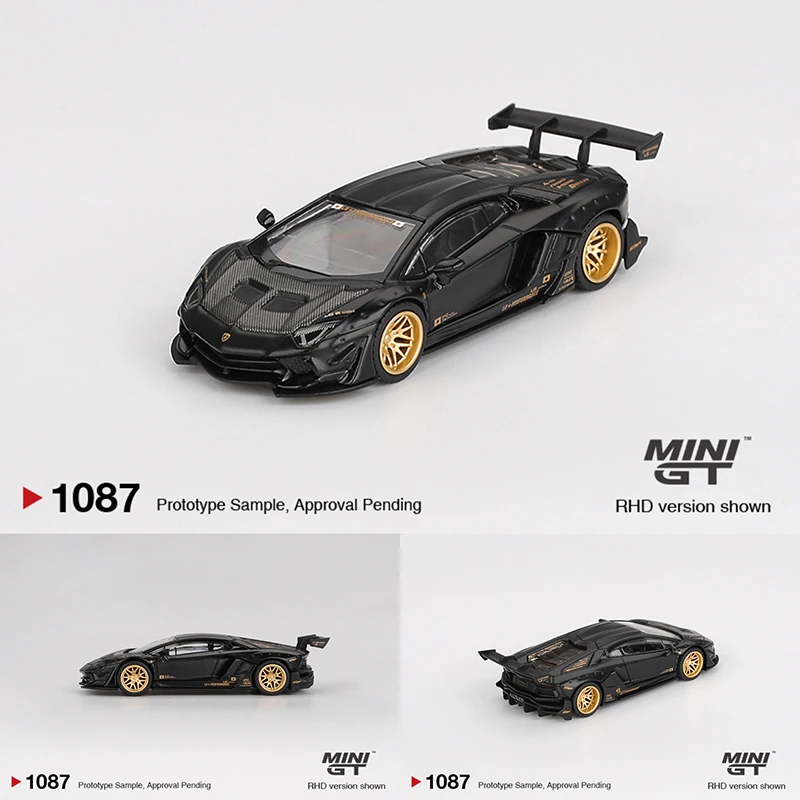 PreSale MINIGT 1087 1:64 LBWK LB WORKS Lamborghini Limited Edition