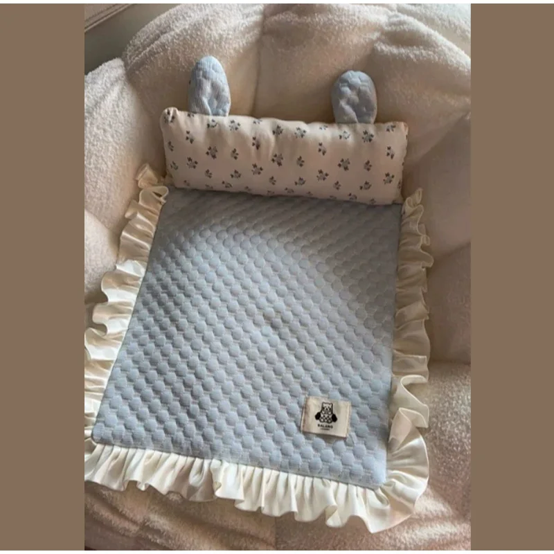 Summer Cooling Dog Bed Mat For Cats And Small Dogs Washable Mat_voghion.com