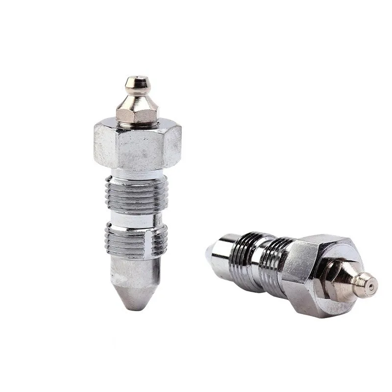 

Excavator Tensioning Cylinder Chain Nozzle Butter Nozzle Stainless Steel For Kobelco SK6 110 120 200 300 70 75