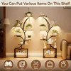 Indoor Plant Stand Premium 8-Tier Multi-Functional Grow Light Rack — Irregular Display for Patio Living Room Bedroom Gift