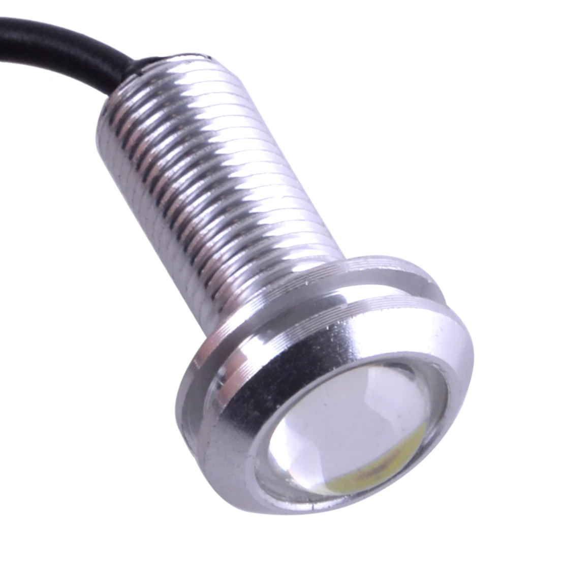 8Pcs 12V Waterproof White LED Silver Outrigger Spreader Transom Underwater Light For Car Truck Boat Trailer