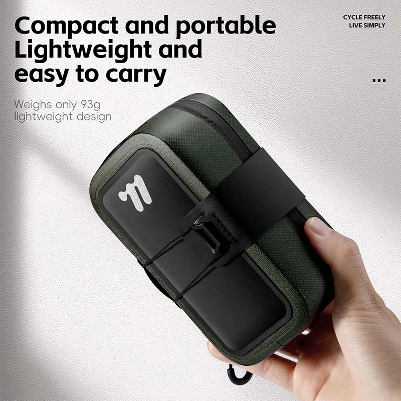 Bike bag WEST BIKING Mini Bicycle Saddle Bag Lightweight Small 0.5L Portable Multi function Hand Bags Cycling Access