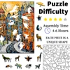 Unique Cartoon City Wooden Puzzle - Creative Irregular Shape Christmas, Birthday, and Holiday Perfect Gift  Suitable for Friends 6