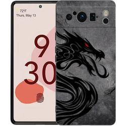 Dragon Shockproof Silicone Phone Case - Durable TPU Soft Cover with Intricate Design - Pixel 9 (A1)